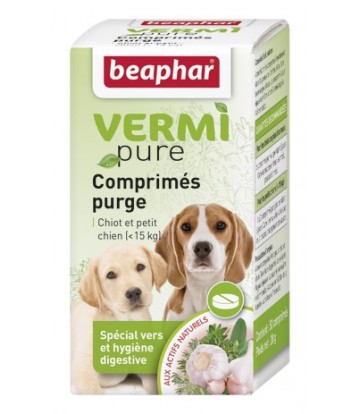 Vermipure Antiparisatarias Naturales Perro Peq 50 comp