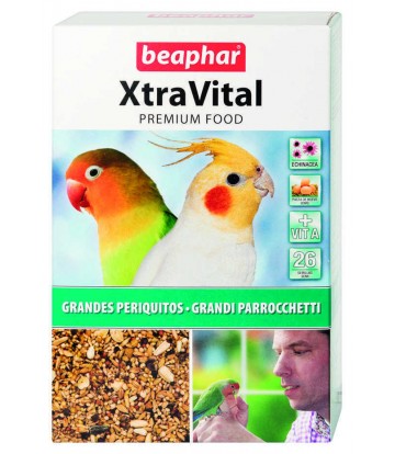 Xtravital Cotorras y Grandes Periquitos 1kg