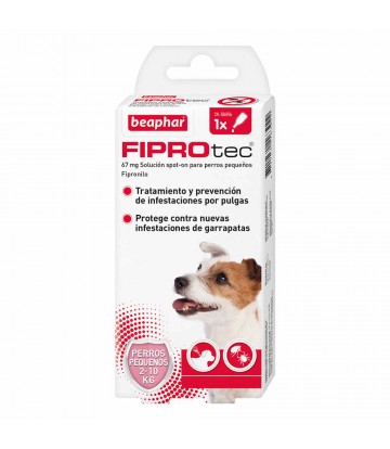 Fiprotec Spot On Perro 2-10kg (1x0,67ml)