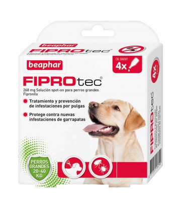 Fiprotec Spot On Perro 20-40kg (4x2,68ml)