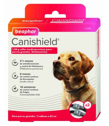 Collar Canishield Perro 2x65cm ES