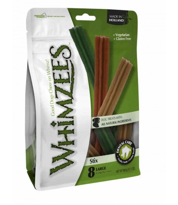 Whimzees Hueso Estrella L Mix 17,8cm Bolsa 6 (6uds)