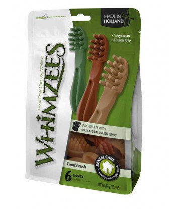 Whimzees Cepillo L Mix 14,5cm Bolsa 6u (6uds)