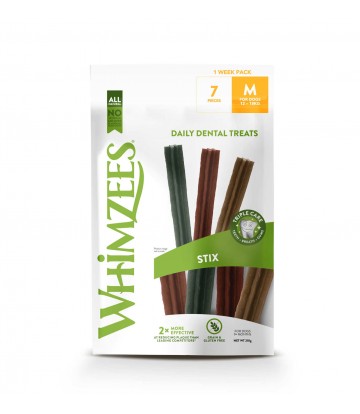 Whimzees Hueso Estrella M Week Pack 7u (6uds)