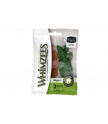 Whimzees Cocodrilo M 8,7cm Bl 2u (22uds)