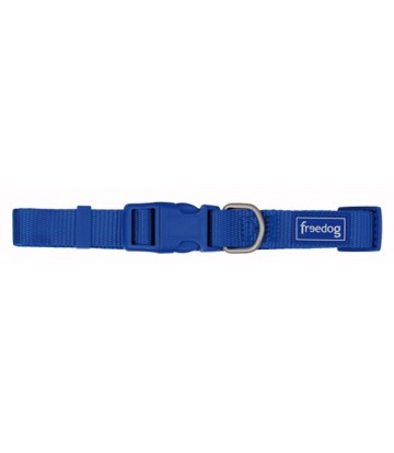 Collar Nylon Basic Azul   0,8 x 10/20cm