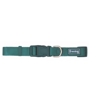 Collar Nylon Basic Verde 0,8 x 10/20cm