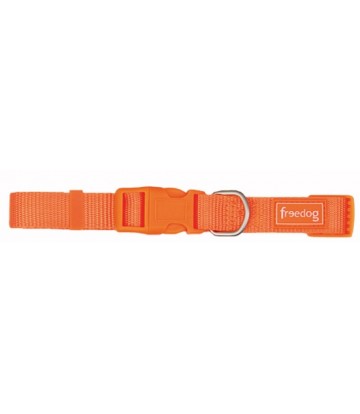 Collar Nylon Basic NARANJA 15mm