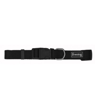 Collar Nylon Basic NEGRO 20mm