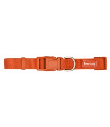 Collar nylon basic ROJO TEJA 20mm