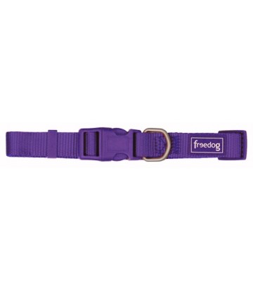 Collar nylon basic LILA 25mm