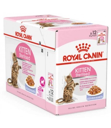 FHN Wet Kitten Sterilised Jelly 85gr (12uds)