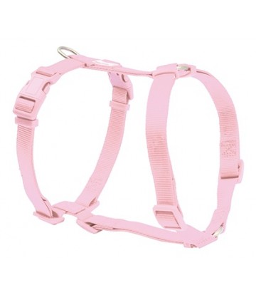 Arnés Nylon Basic Rosa 0,8 x 15/30cm