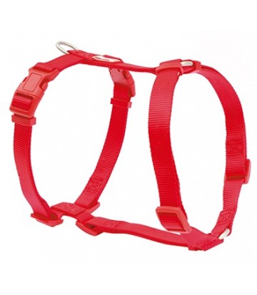 Arnés Nylon Basic ROJO 10mm