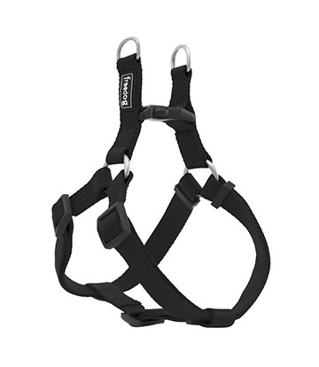 Arnés Nylon Basic Tipo A Negro 0,8 x 15/30cm