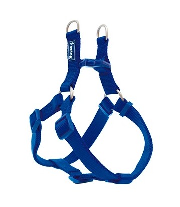 Arnés Nylon Basic Tipo A Azul 0,8 x 15/30cm