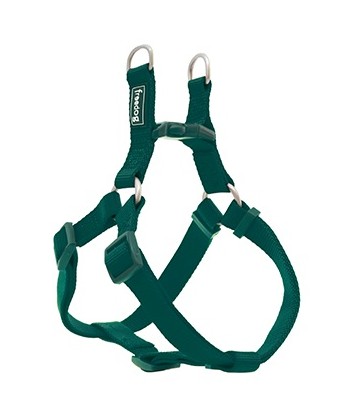 Arnés Nylon Basic Tipo A Verde 0,8 x 15/30cm