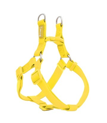 Arnés Nylon Basic Tipo A Amarillo 0,8 x 15/30cm