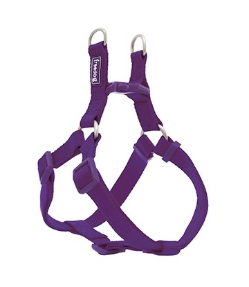 Arnés Nylon Basic Tipo A Lila 0,8 x 15/30cm