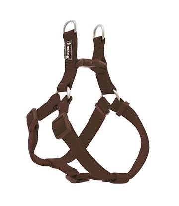 Arnés Nylon Basic Tipo A Marrón 10mmx20-36cm
