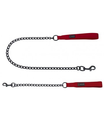 Cadena Metálica Gun 3mm x 100cm ROJO