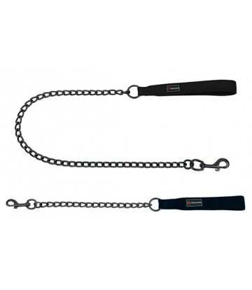 Cadena Metálica Gun 3mm x 100cm NEGRO
