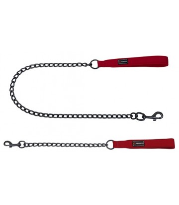 Cadena Metálica Gun 3,5mm x 100cm ROJO