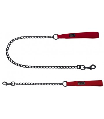 Cadena Metálica Gun 4mm x 60cm ROJO