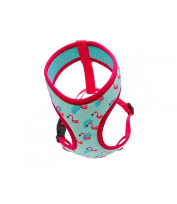 Arnés Flamingo L Cuello 17cm Pecho 47-66cm