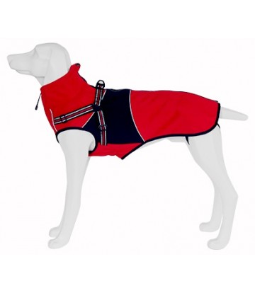 Abrigo Impermeable Cairo 40cm Rojo
