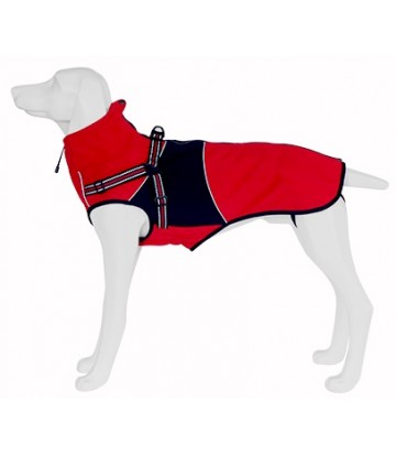 Abrigo Impermeable Cairo 65cm Rojo