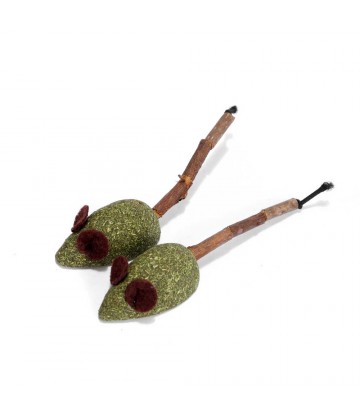 Set Dos Ratones Matatabi 5cm