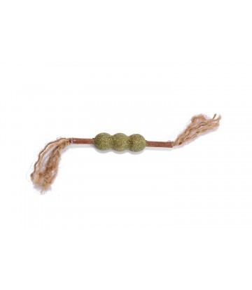 Piruleta Triple Matatabi Con Plumero 12 x 2,2cm