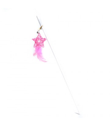 Stick Star Con Plumero  45cm