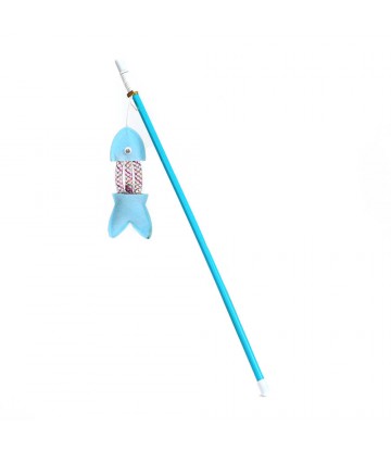 Stick Pez Azul 40cm