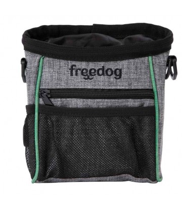 Snack Bag Gris y Verde 18,5x15cm