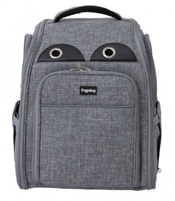 Mochila Fuji Con Compartimento Gris 42x39x26