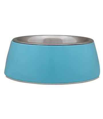 Bowl Melamina Inox Azul L 19cm  520ml
