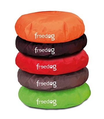 Puff Curve Rojo 40x10cm