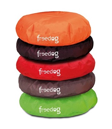 Puff Curve Rojo 50x10cm