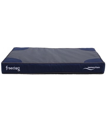Cama Memory Foam Flat azul 61x91x10cm