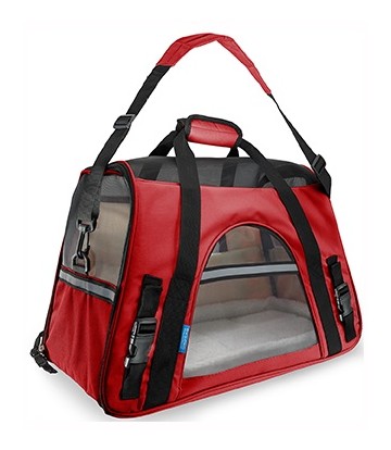 Transportin Fly Rojo 48x25x33cm