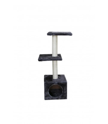 Rascador Building 30 x 30 x 89cm Gris Oscuro