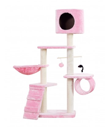 Rascador Cage Rosa 40x30x117cm
