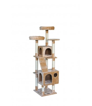 Rascador Stairs Beige 40x35x140cm