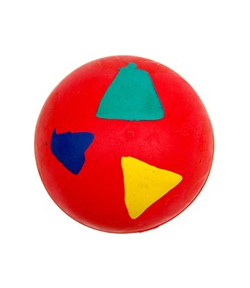 Pelota manchas colores 4cm