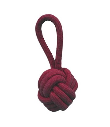 Pelota con Asa Strong Lila 13x25cm