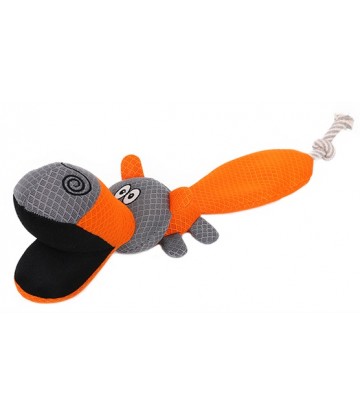 Juguete Happy Dog Hippo Naranja 51cm