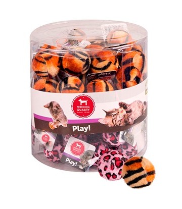 Bote Pelota Safari 4cm 60pcs