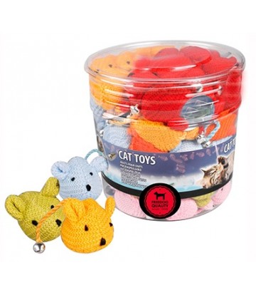 Bote Ratón 6cm 60pcs